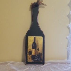 Tuscan themed wall plaque